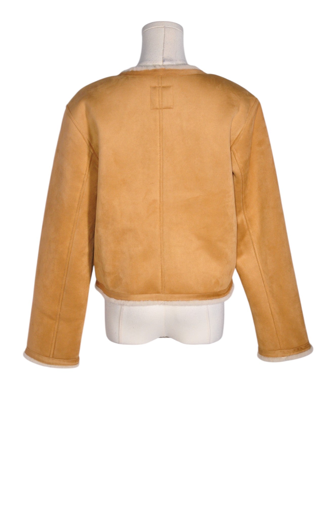 ZARA Women Coats Regular fit in Beige - XS