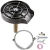 Glass Rinser, 10 Powerful Spraying Jets 360  Rotating Cup Rinser For Sink, 304 Stainless Steel Faucet Cup Washer With ABS Cup Holder For Baby Bottle, Glass Cup, Wine Glass