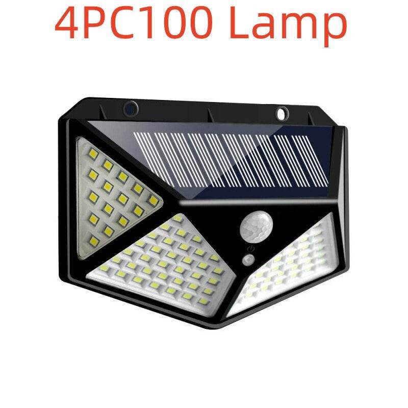 100LED solar wall LED light Outdoor, Corridor, Garden, Courtyard Lightning