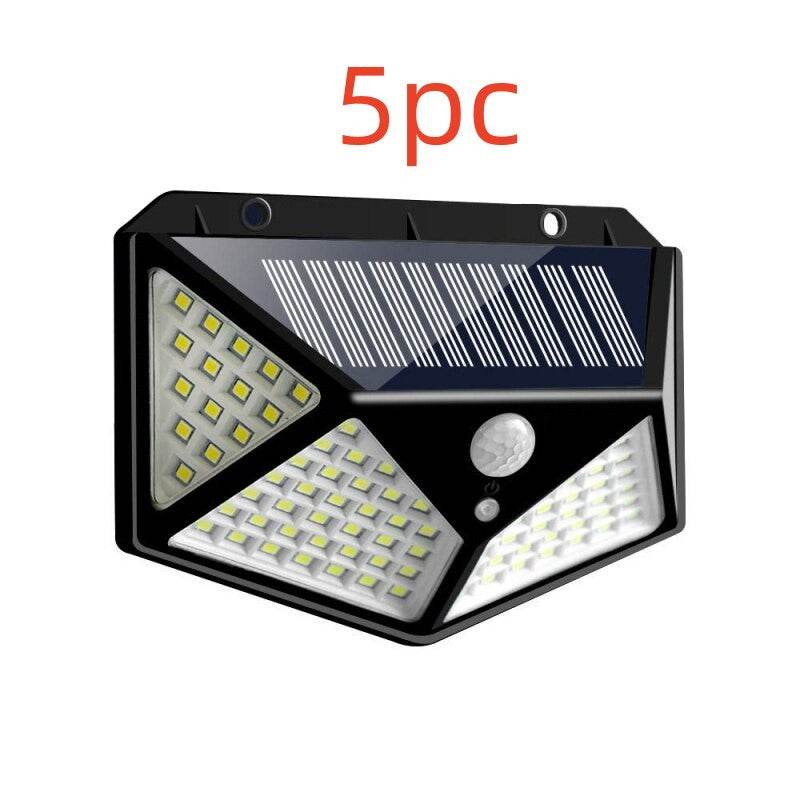 100LED solar wall LED light Outdoor, Corridor, Garden, Courtyard Lightning