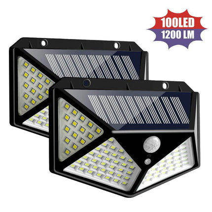 100LED solar wall LED light Outdoor, Corridor, Garden, Courtyard Lightning