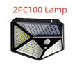 100LED solar wall LED light Outdoor, Corridor, Garden, Courtyard Lightning