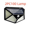 100LED solar wall LED light Outdoor, Corridor, Garden, Courtyard Lightning