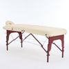 5'' 2 Section wooden Greenlife ® Portable Massage Table Black / Cream