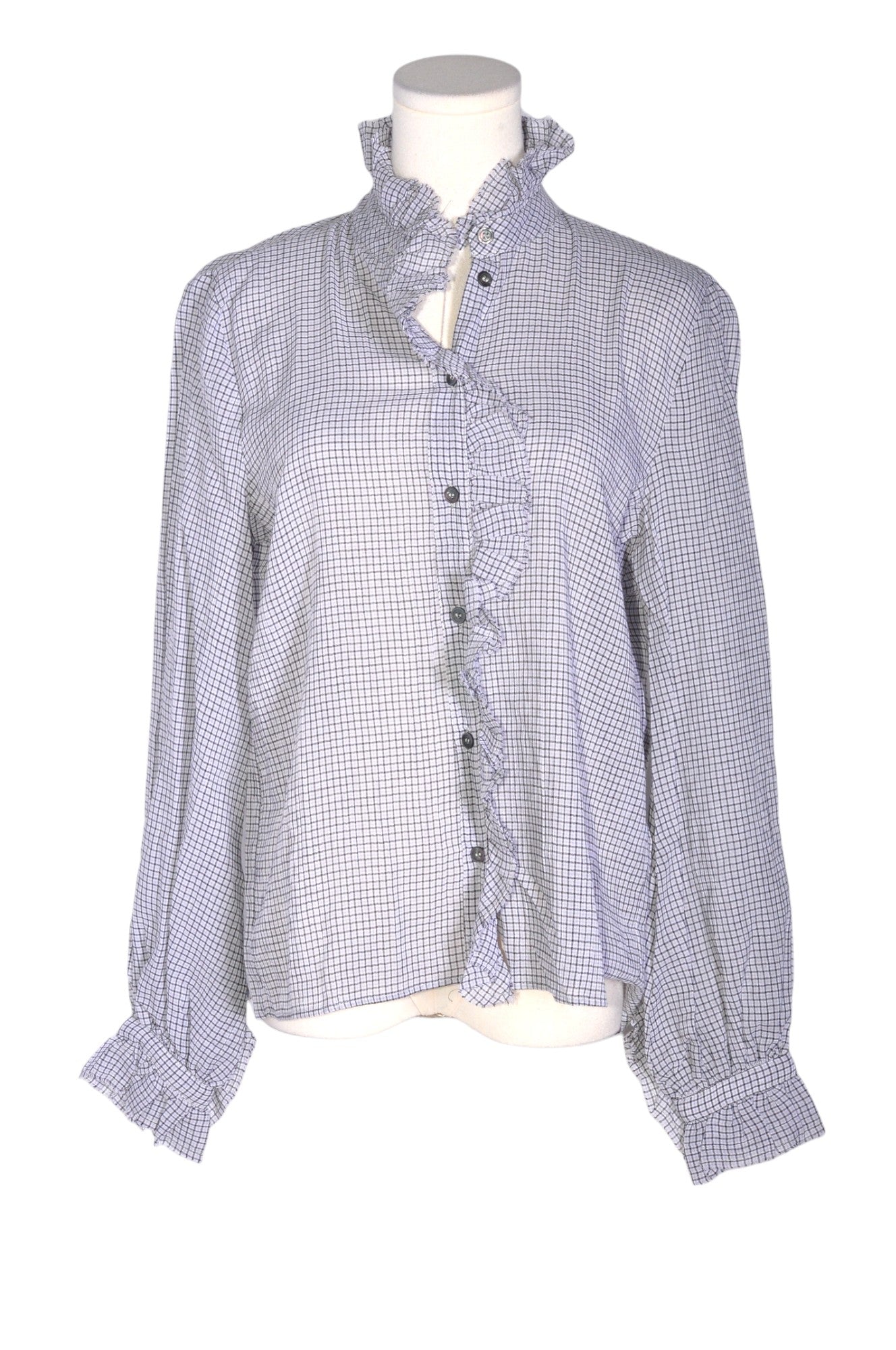 ZARA Women Button Down Tops Regular fit in White - S
