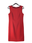 TALBOTS Women Midi Dresses Regular fit in Red - 10