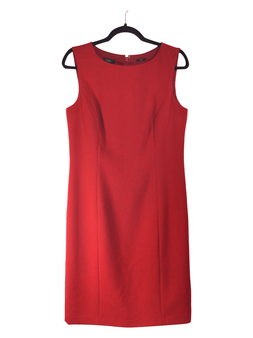 TALBOTS Women Midi Dresses Regular fit in Red - 10