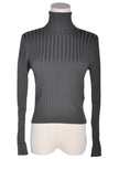 ZARA Women Turtleneck Tops Regular fit in Gray - S