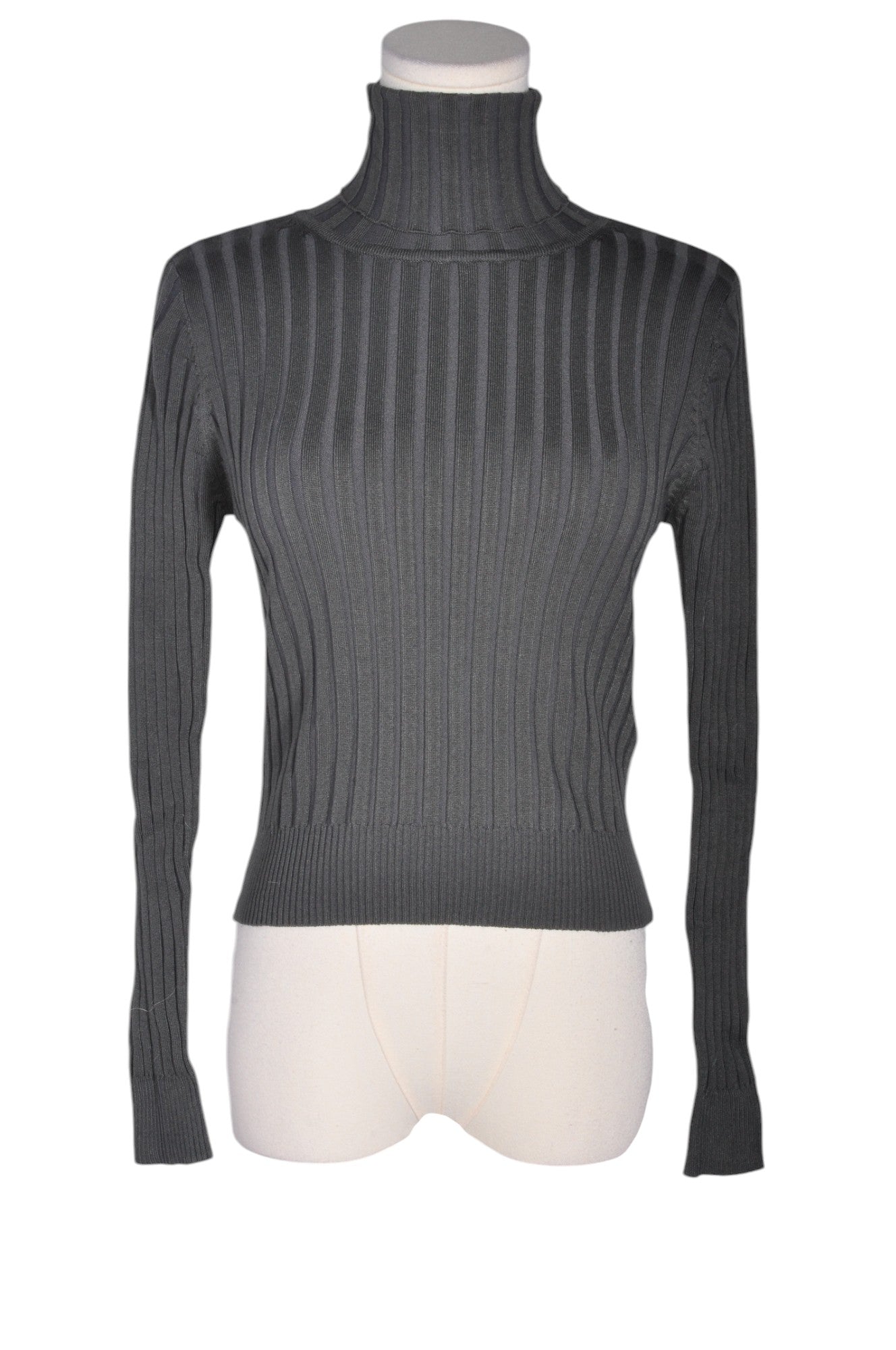 ZARA Women Turtleneck Tops Regular fit in Gray - S