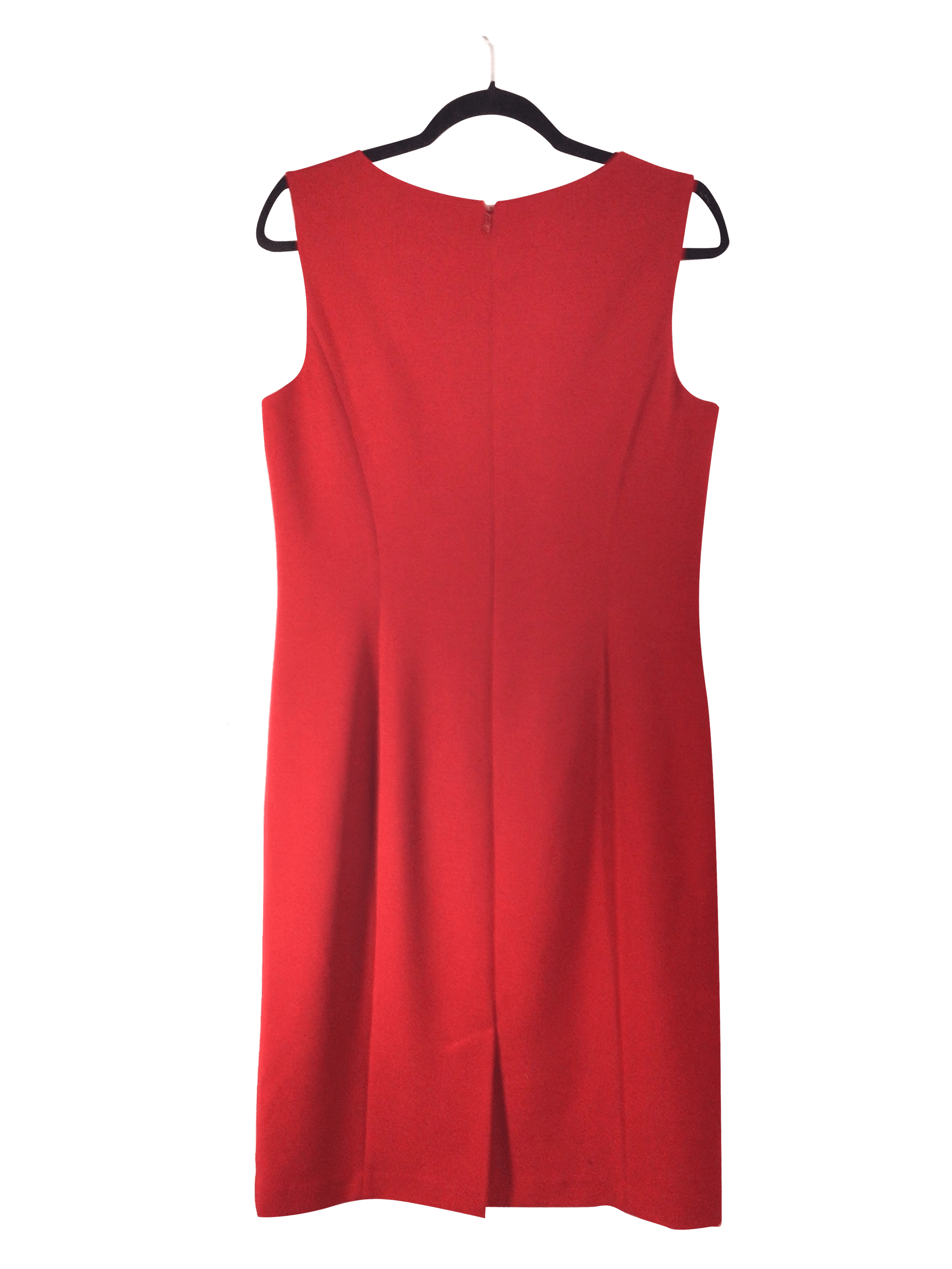 TALBOTS Women Midi Dresses Regular fit in Red - 10