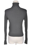 ZARA Women Turtleneck Tops Regular fit in Gray - S