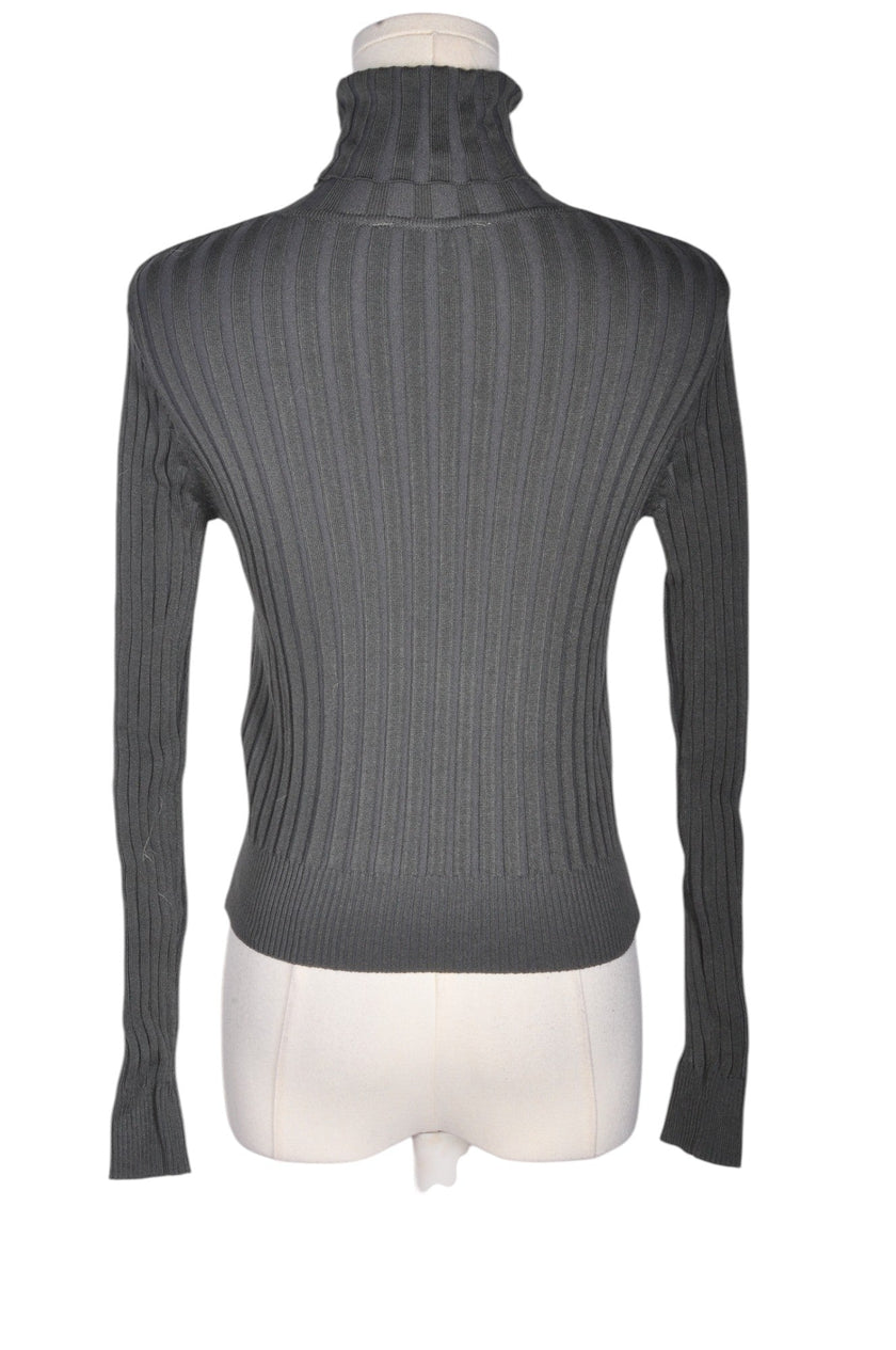 ZARA Women Turtleneck Tops Regular fit in Gray - S
