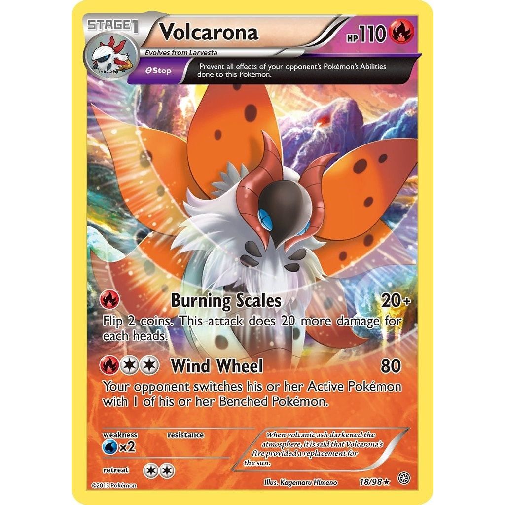 Volcarona (18) (18/98) (AOR)