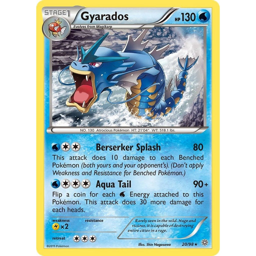 Gyarados (20) (20/98) (AOR)