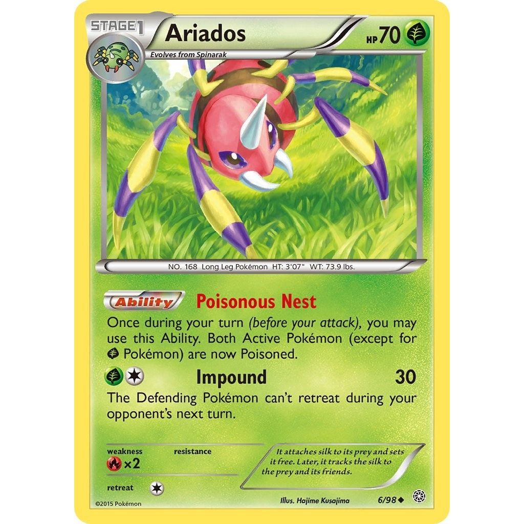 Ariados (6/98) (AOR)