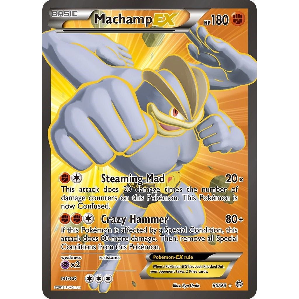 Machamp EX (90 Full Art) (90/98) (AOR)