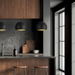 ZOE Mid-Century Modern Dome Pendant Light for Kitchen Island & Dining Table