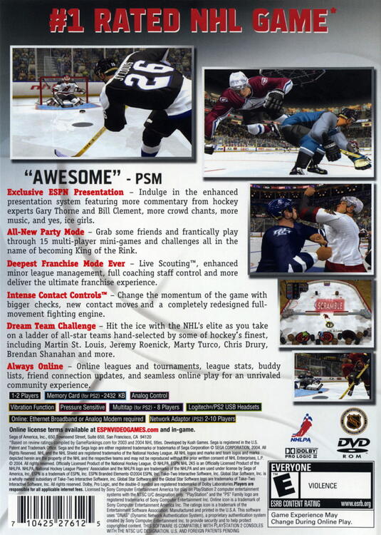 ESPN NHL 2K5 (usagé)
