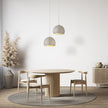 ZOE Mid-Century Modern Dome Pendant Light for Kitchen Island & Dining Table