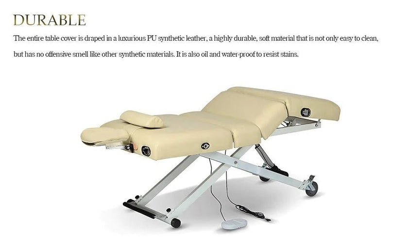 GreenLife Classic One Motor 4 Section Electric Massage Table bed -MT801