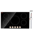 VEVOR 9200W 5 Burner Induction Cooktop Electric Countertop Burner Knob Control