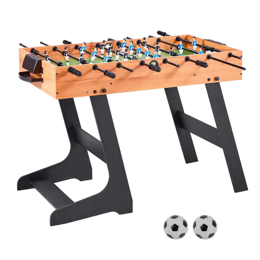 VEVOR 42 inch Folding Foosball Soccer Game Table Standard Size Table for Home