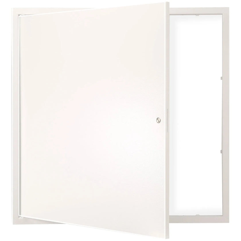 VEVOR Access Panel for Drywall & Ceiling, 16 x 16 Inch Plumbing Access Panels, Reinforced Access Door, Heavy-Duty Steel Wall Hole Cover, Easy Install Removable Hinged Panel for Wiring & Cables, Silver