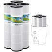VEVOR 4 x 105 Sq. Ft Hot Tub Spa Pool Filter Cartridge Compatible Pentair CCP320