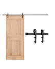 VEVOR 10FT Sliding Barn Door Hardware Kit for Single Sliding Barn Door J-shape