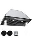 30in Built-in Range Hood Insert Vent Hood 800CFM Gesture & Touch Control