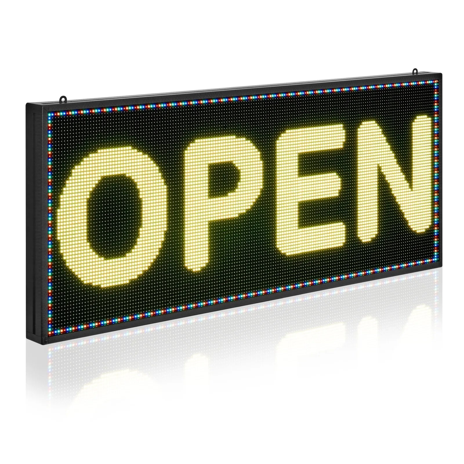 VEVOR 40x18in Programmable LED Sign Digital Scrolling Display Board P6 Fullcolor