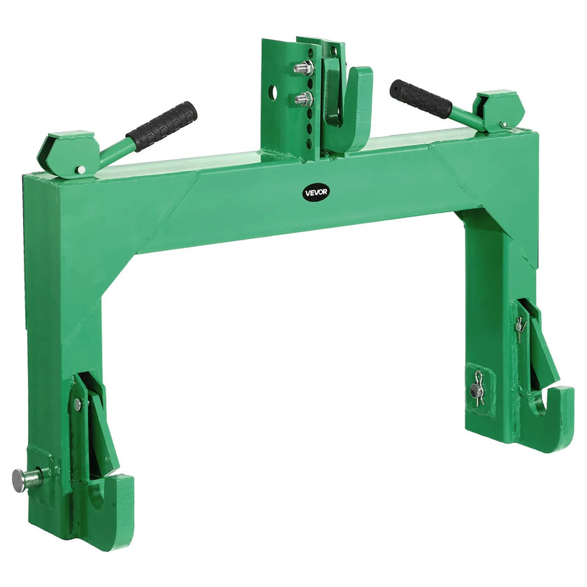 VEVOR 3-Point Quick Hitch Category 2 Tractor Hitch 4000lb Loads Adjustable Bolt