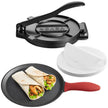 VEVOR 8 Inch Tortilla Press Chapati Maker Roti Dough Maker Heavy Duty Cast Iron