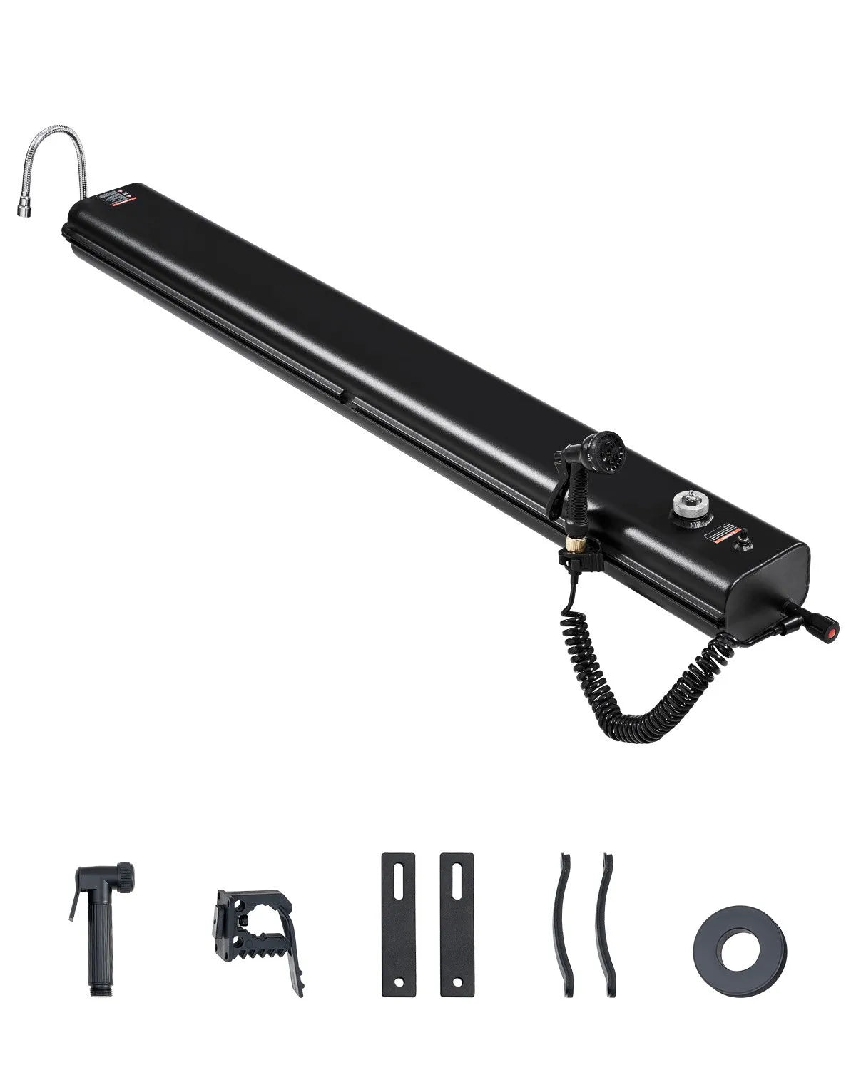 VEVOR 8 Gal Roof Rack Water Tank Portable Water Tank with Splash-Guard Panel