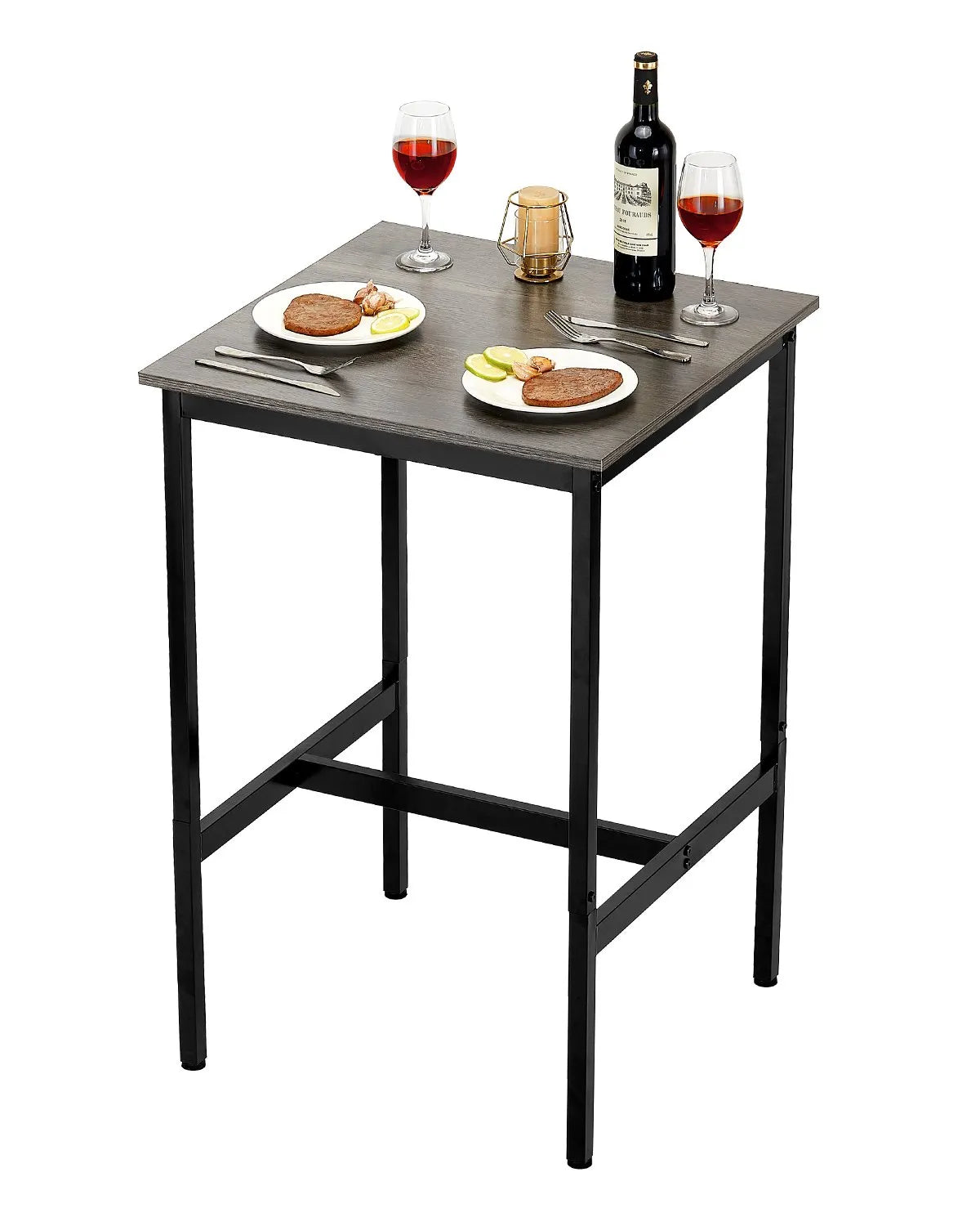 VEVOR 24 in Bar Table Height Pub Table Cocktail Coffee Counter Kitchen Dining