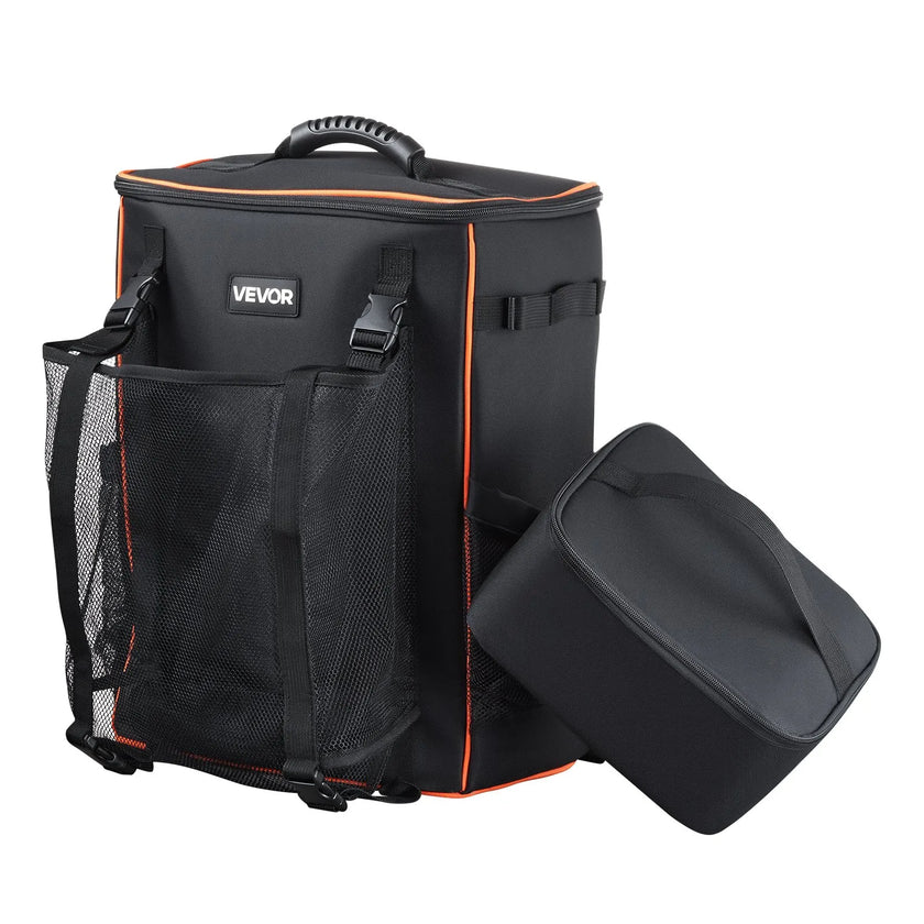 VEVOR 35.6L Welding Backpack 600D Polyester Welder Backpack for Tools and Helmet
