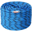 VEVOR 12.7mm Static Climbing Rope 60.9M(200ft) Outdoor Rock Climbing Rope Blue
