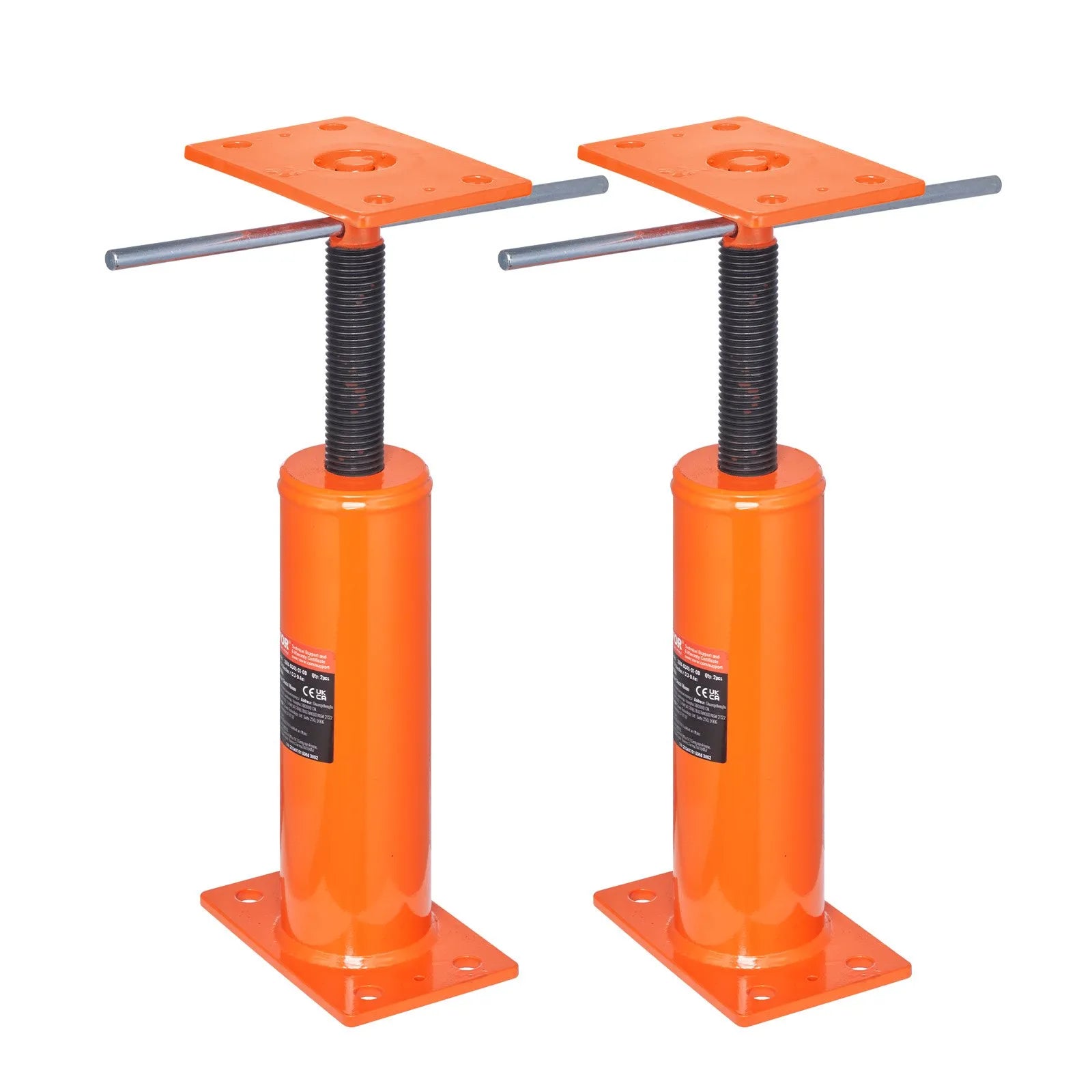 VEVOR 2PCS Adjustable Floor Jack Post House Floor Leveling Lift 12