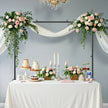 VEVOR 2Pcs Over The Table Rod Stand Arch Frame 28-98 in L Adjustable Clamp Décor