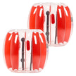 VEVOR 2-Pack 3FT/0.9M Inflatable Bumper Balls PVC Body Sumo Zorb Ball Outdoor