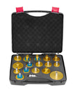 VEVOR 17 Pcs Brake Master Bleeder Kit Brake Bleeder Adapter Set for Most Vehicles