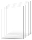 VEVOR 5-Pack PET/Plexiglass Sheets 24 x 36 Inch Plastic Sheets 0.04 Inch Thick
