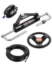 VEVOR 150HP Hydraulic Outboard Steering Kit Marine Boat Hydraulic Steering Kit