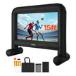 VEVOR 15 ft Inflatable Movie Screen 16:9 600D Movie Projector with Portable Bag