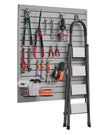 VEVOR 4 x 4 ft Slat Wall Paneling PVC Grey Garage Slatwall with Modular Design