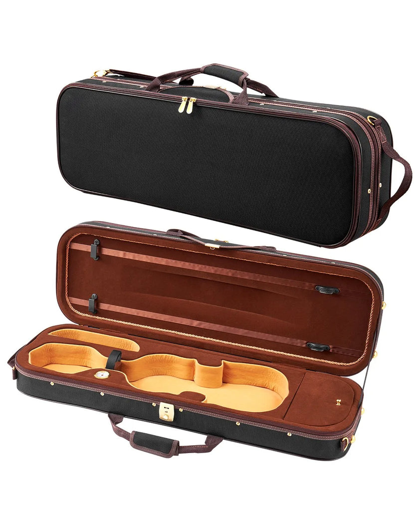 Portable Nylon Fabric 4/4 Full Size Violin Case Anti-Scratch Travel Carrying Bag