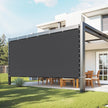 VEVOR 90% Sun Shade Cloth Privacy Screen 10 x 12 ft for Patio Garden (Black)
