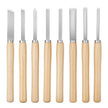 VEVOR 8PCS Wood Lathe Chisel Set Woodturning Tools Steel Blades Lathe Finisher