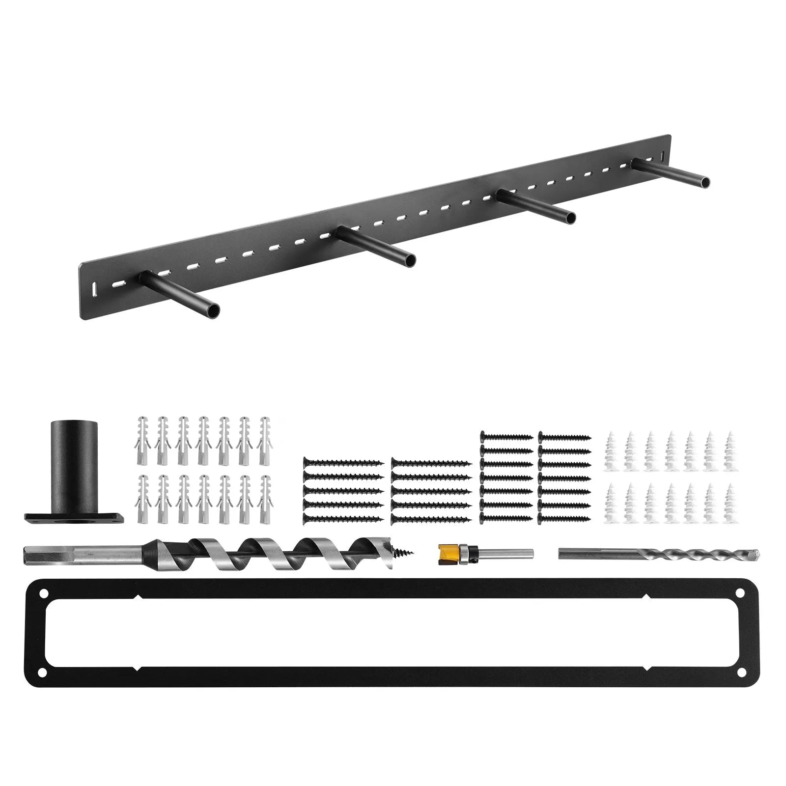 VEVOR 1 Pack Shelf Bracket 46 inch / 1168.4 mm Heavy Duty Floating Shelf Bracket