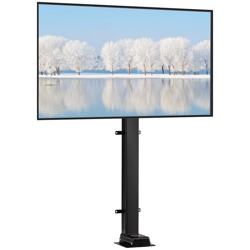 VEVOR Motorized TV Lift Stroke Length 35 Inches Motorized TV Mount Fit for 32-65 Inch TV Lift with Remote Control